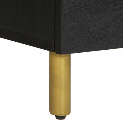 vidaXL Sideboard Black 60x33x75 cm Engineered Wood