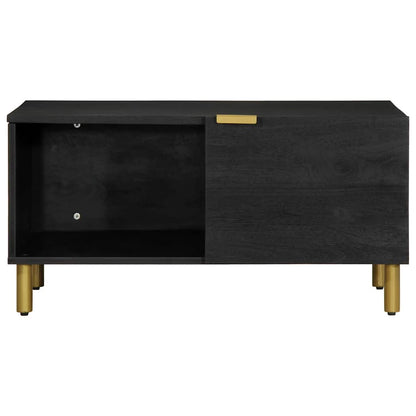 vidaXL Coffee Table Black 80x50x40 cm Engineered Wood