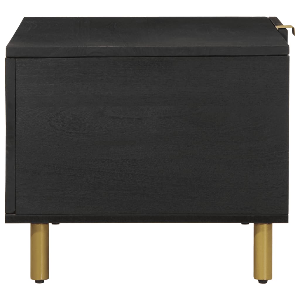 vidaXL Coffee Table Black 80x50x40 cm Engineered Wood