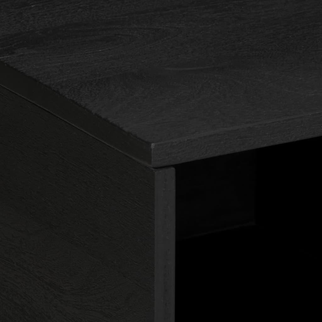 vidaXL Coffee Table Black 80x50x40 cm Engineered Wood