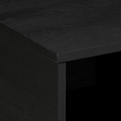 vidaXL Coffee Table Black 80x50x40 cm Engineered Wood