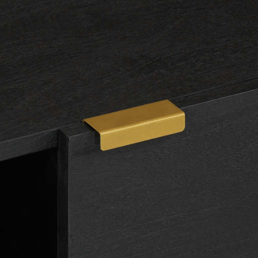 vidaXL Coffee Table Black 80x50x40 cm Engineered Wood