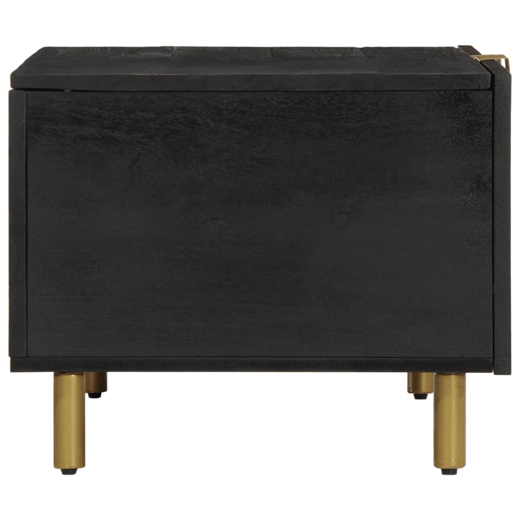 vidaXL Coffee Table Black 80x50x40 cm Engineered Wood