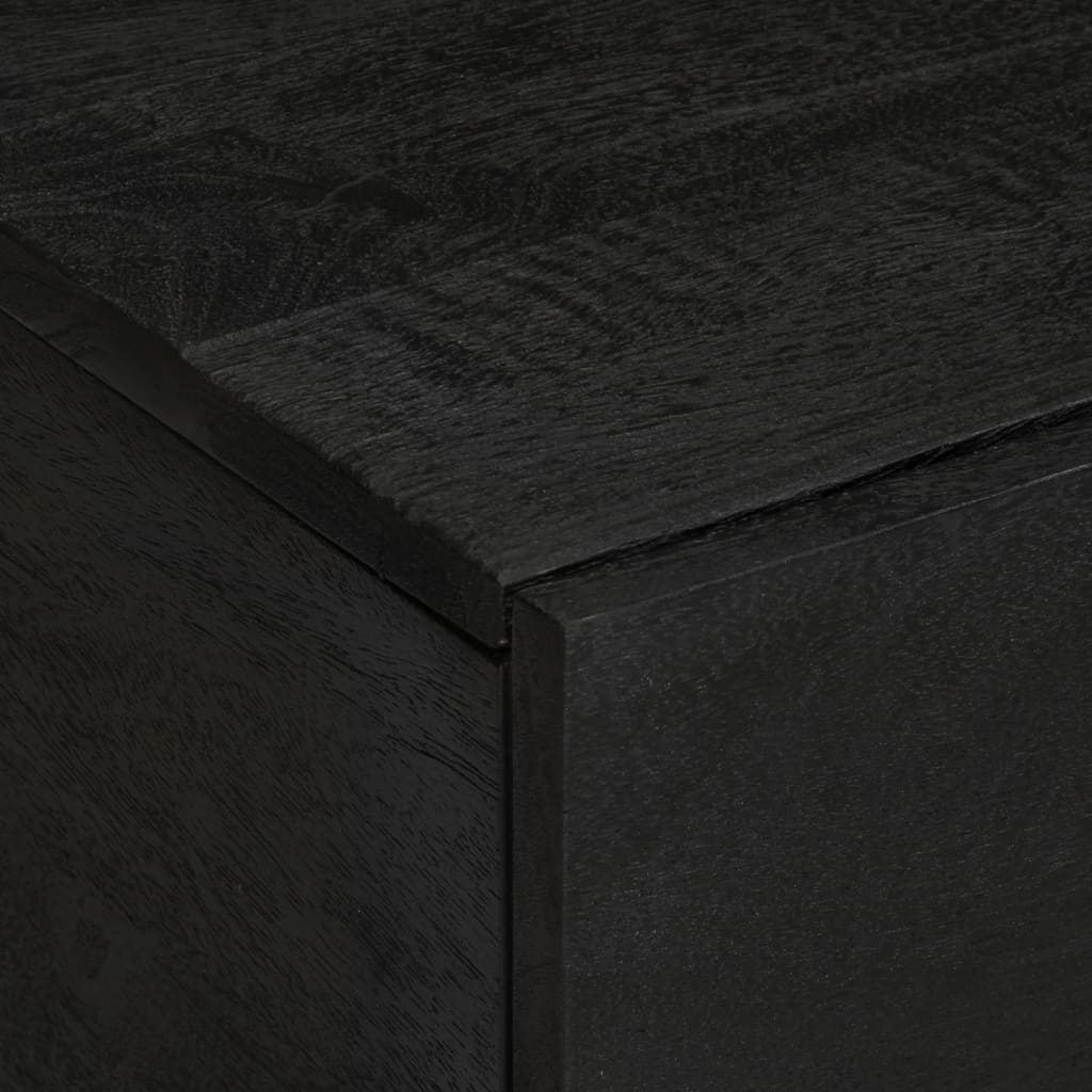 vidaXL Coffee Table Black 80x50x40 cm Engineered Wood
