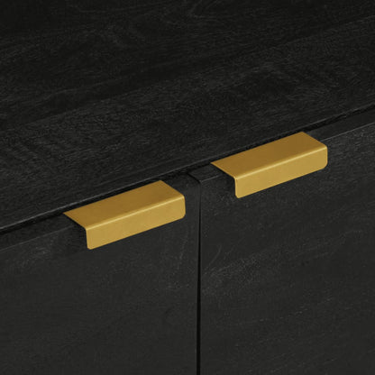 vidaXL Coffee Table Black 80x50x40 cm Engineered Wood
