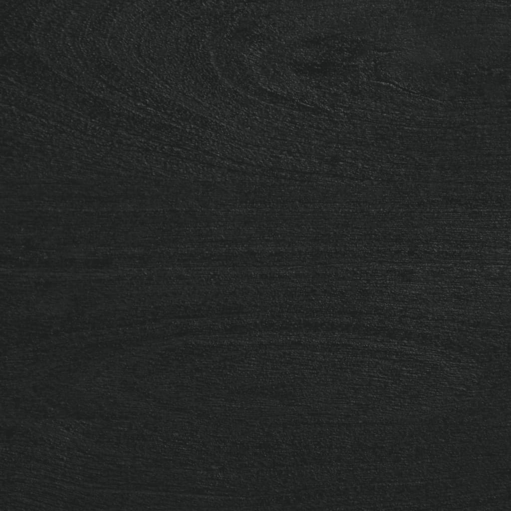 vidaXL Bedside Cabinet Black 40x33x46 cm Engineered Wood