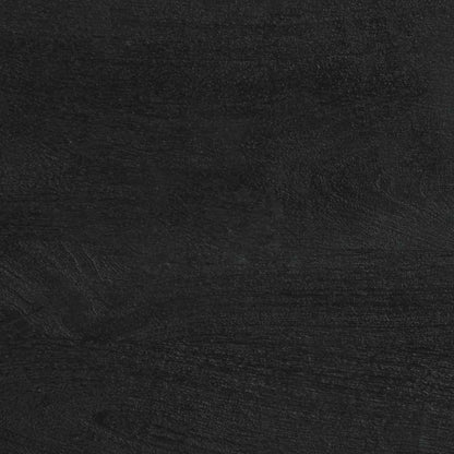 vidaXL Bedside Cabinet Black 50x33x62 cm Engineered Wood