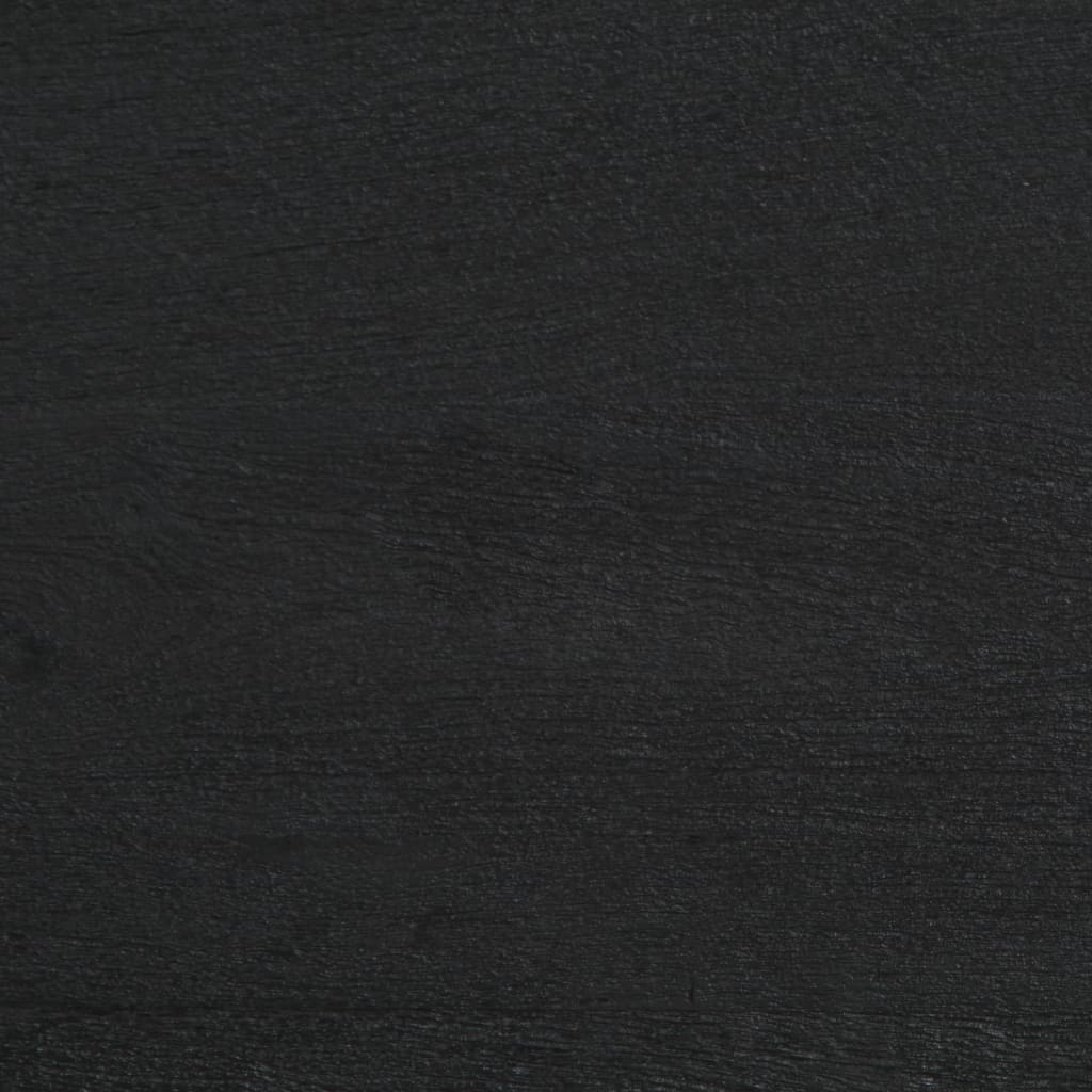 vidaXL Bedside Cabinet Black 50x33x60 cm Engineered Wood