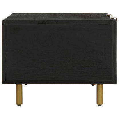 vidaXL Coffee Table Black 100x54x40 cm Engineered Wood