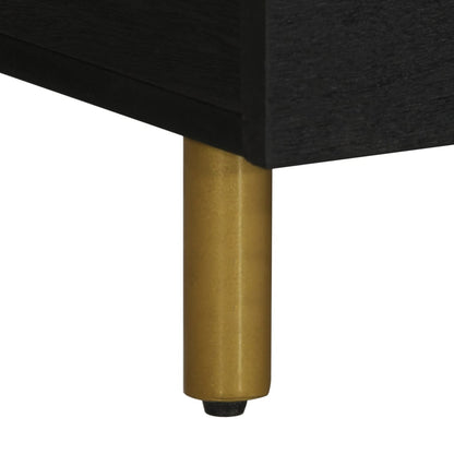 vidaXL Coffee Table Black 100x54x40 cm Engineered Wood
