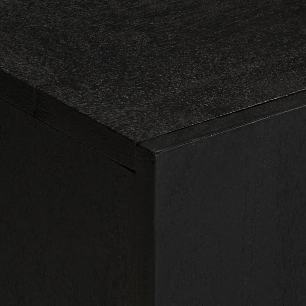 vidaXL TV Cabinet Black 105x33x46 cm Engineered Wood