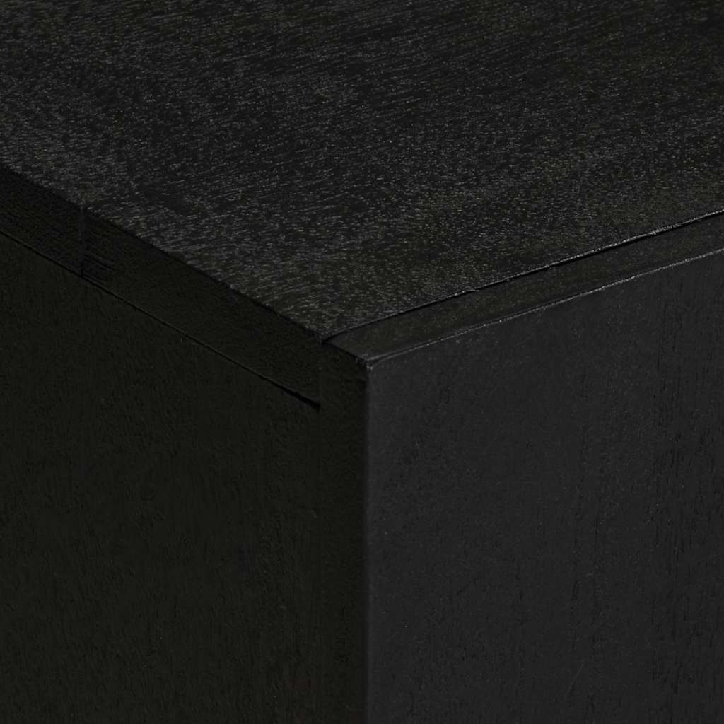 vidaXL TV Cabinet Black 105x33x46 cm Engineered Wood
