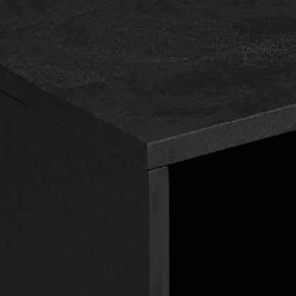 vidaXL TV Cabinet Black 80x33x46 cm Engineered Wood