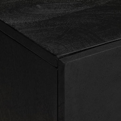 vidaXL Bathroom Sink Cabinet Black 62x33x58 cm Engineered Wood