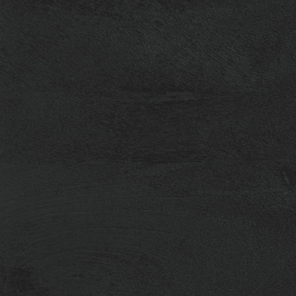vidaXL Bathroom Sink Cabinet Black 62x33x58 cm Engineered Wood
