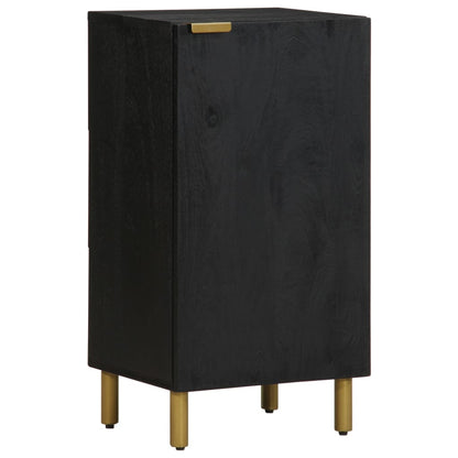 vidaXL Sideboard Black 40x33x75 cm Engineered Wood