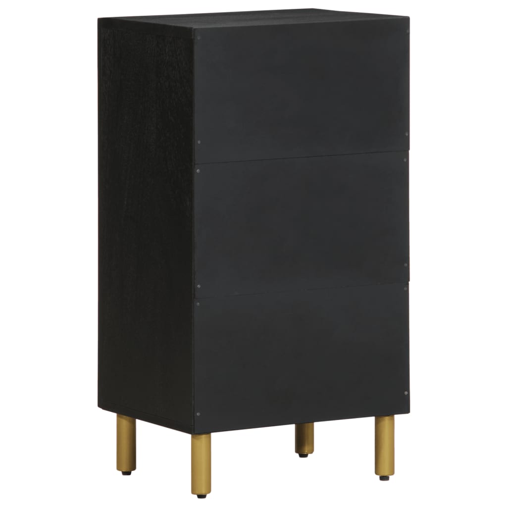 vidaXL Sideboard Black 40x33x75 cm Engineered Wood