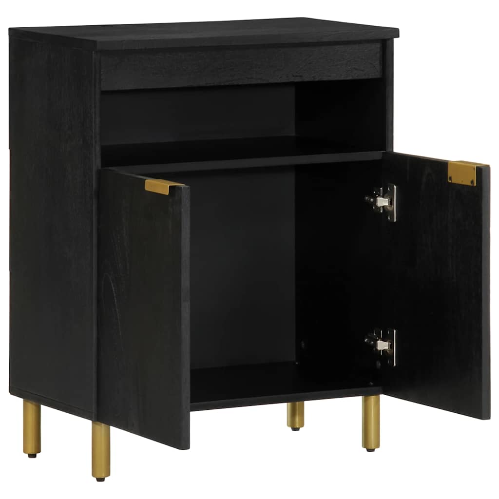 vidaXL Sideboard Black 60x33x75 cm Engineered Wood