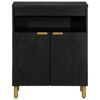 vidaXL Sideboard Black 60x33x75 cm Engineered Wood