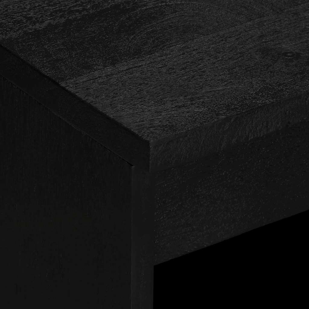 vidaXL Sideboard Black 60x33x75 cm Engineered Wood
