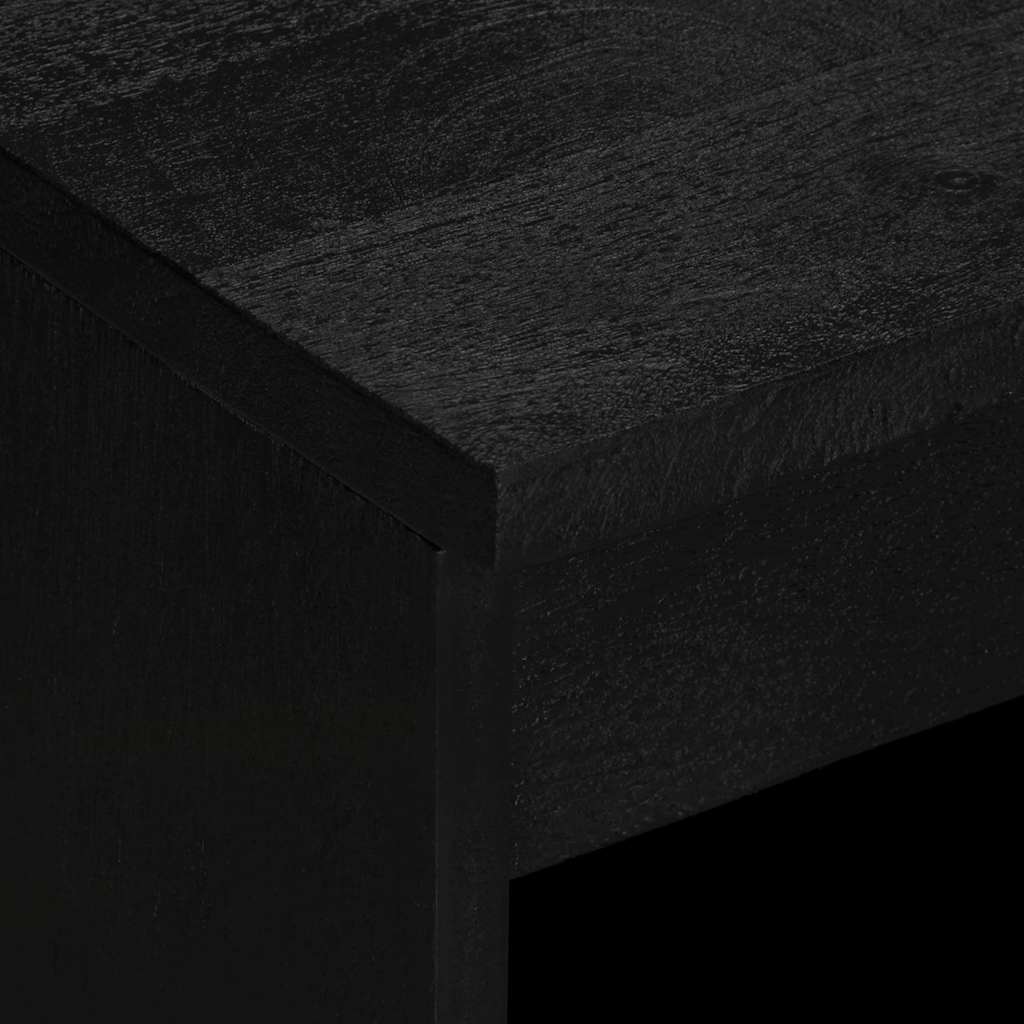vidaXL Sideboard Black 60x33x75 cm Engineered Wood