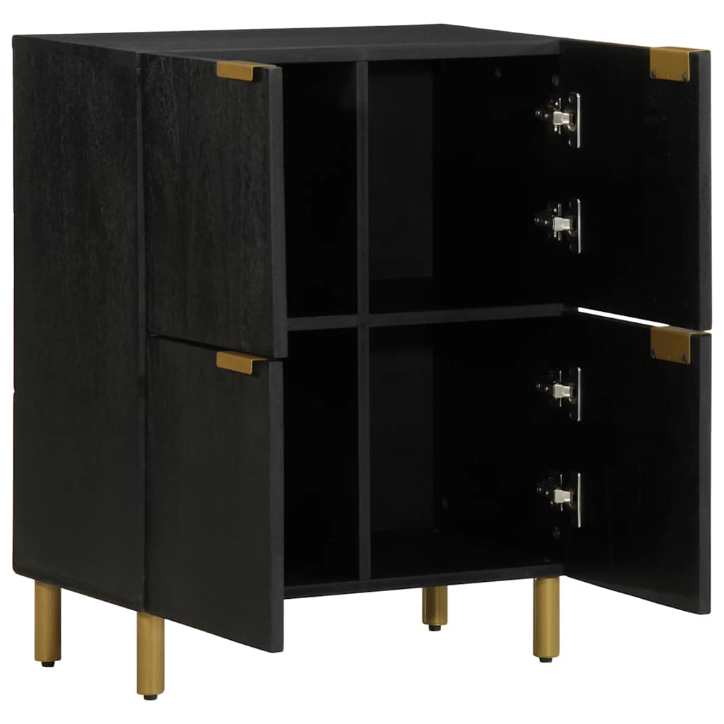 vidaXL Sideboard Black 60x33x75 cm Engineered Wood