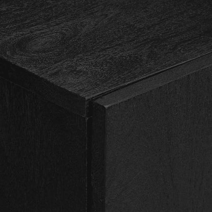vidaXL Sideboard Black 60x33x75 cm Engineered Wood