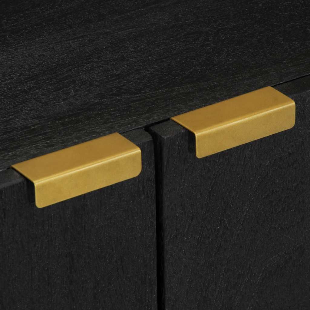 vidaXL Sideboard Black 60x33x75 cm Engineered Wood