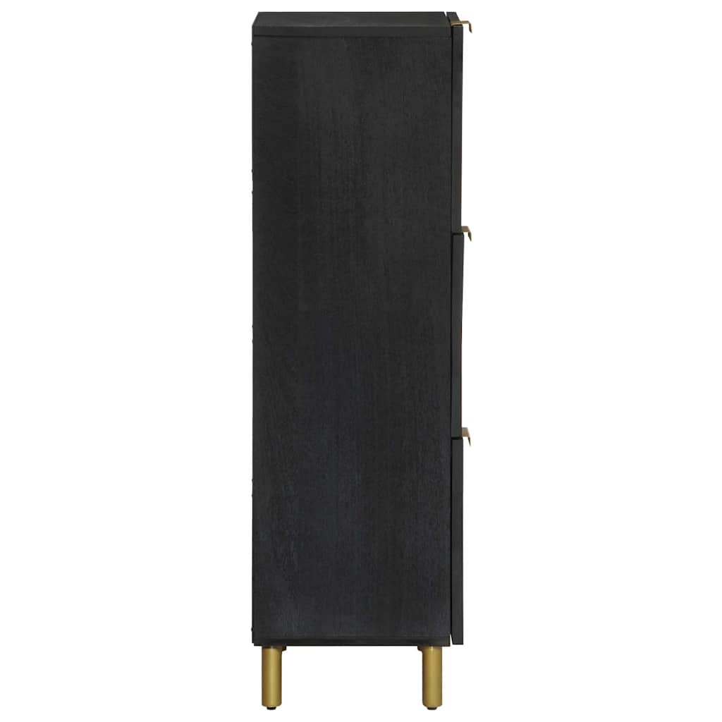 vidaXL Highboard Black 40x33x110 cm Engineered Wood