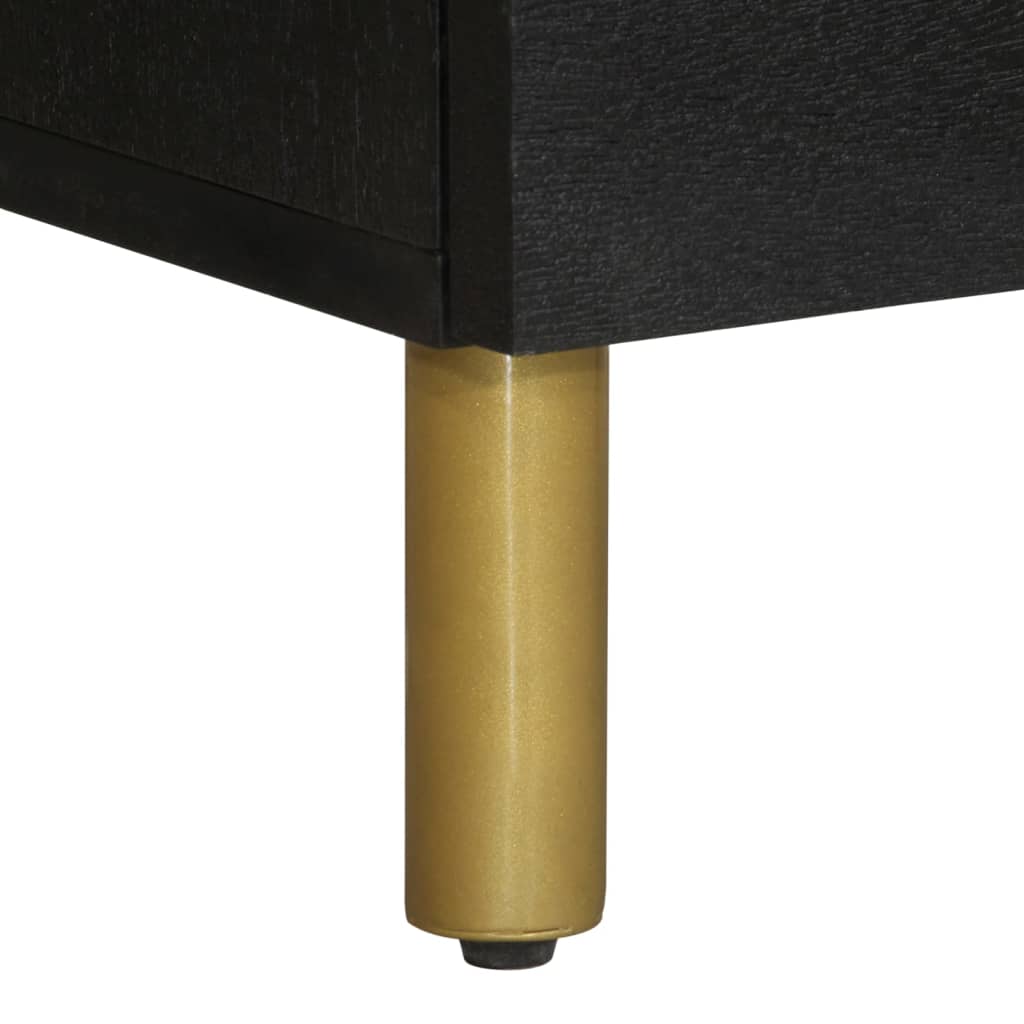 vidaXL Highboard Black 40x33x110 cm Engineered Wood