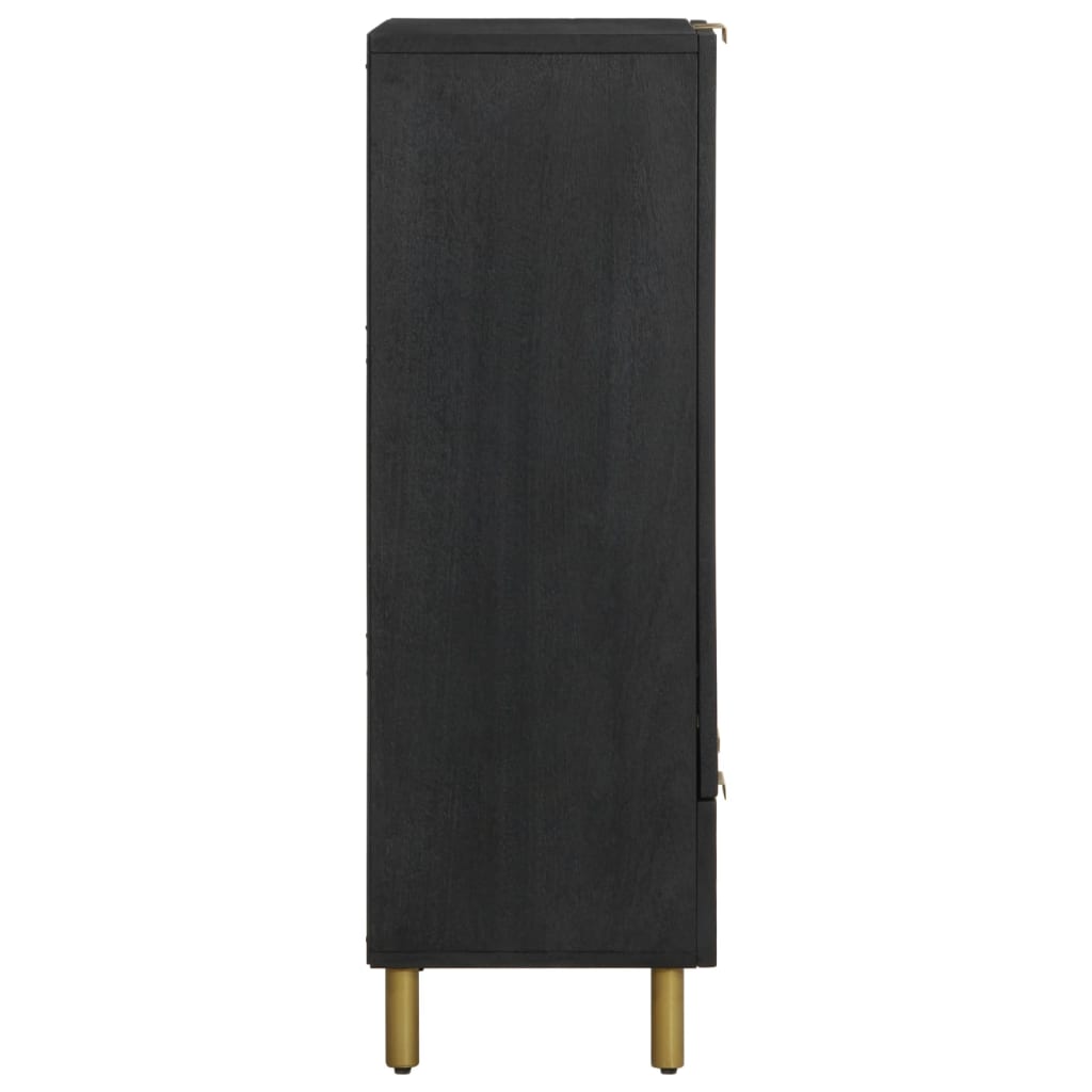 vidaXL Highboard Black 60x33x100 cm Engineered Wood