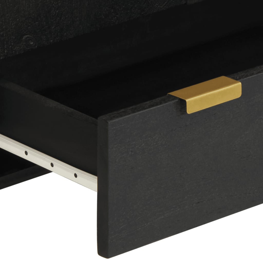 vidaXL Highboard Black 60x33x100 cm Engineered Wood