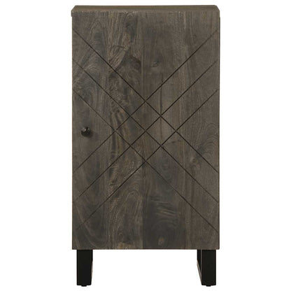 vidaXL Sideboard Black 40x33x75 cm Solid Wood Mango