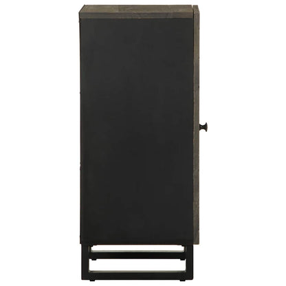 vidaXL Sideboard Black 40x33x75 cm Solid Wood Mango