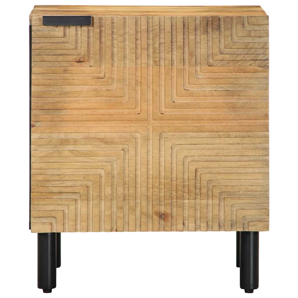 vidaXL Bedside Cabinet Brown 40x33x46 cm Solid Wood Mango