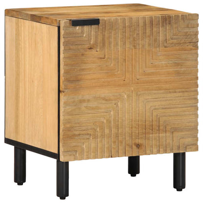 vidaXL Bedside Cabinets 2 pcs Brown 40x33x46 cm Solid Wood Mango