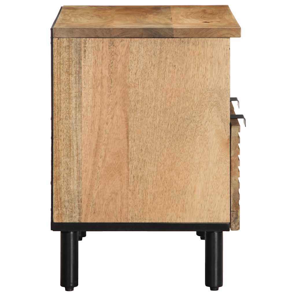 vidaXL TV Cabinet Brown 70x33x46 cm Solid Wood Mango