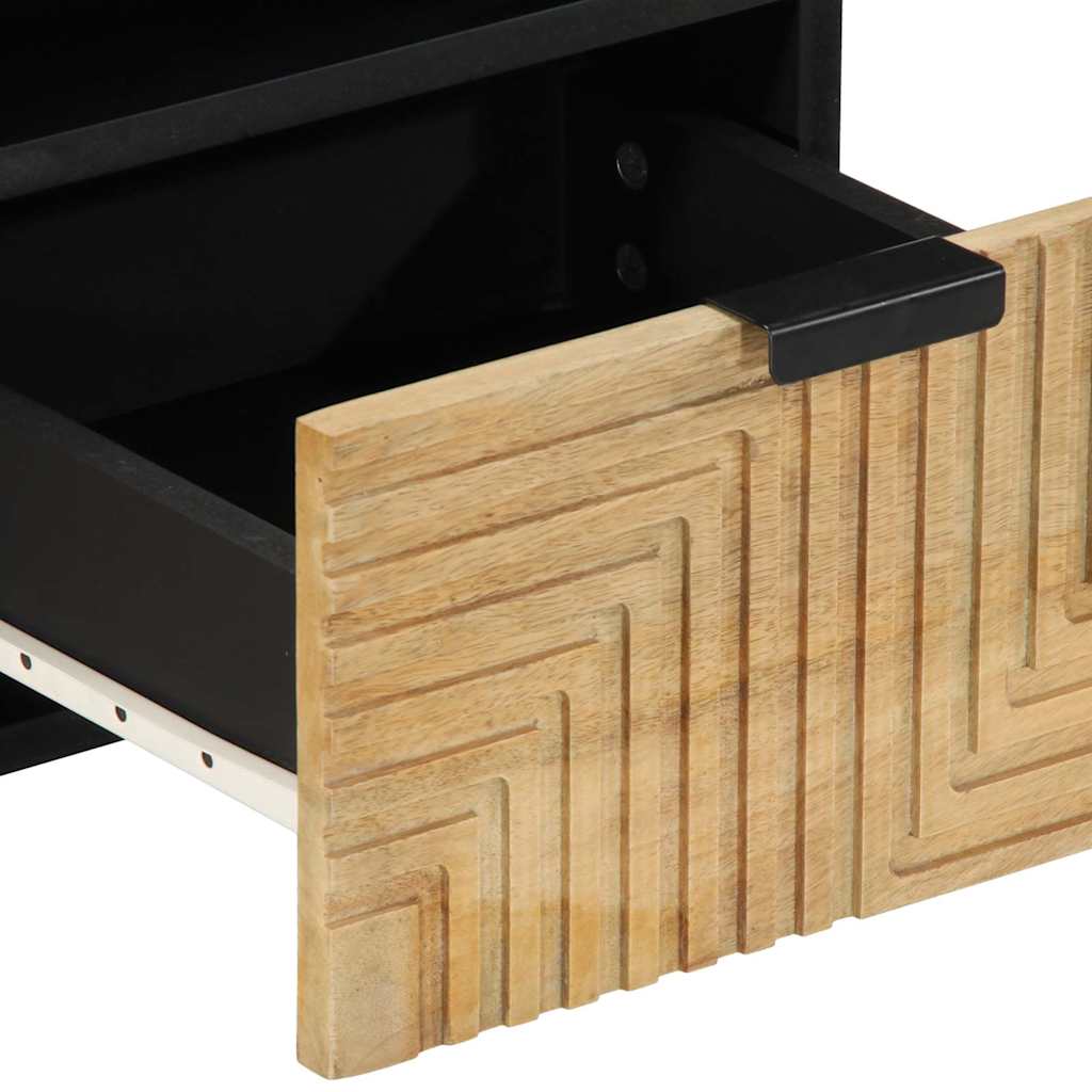 vidaXL TV Cabinet Brown 70x33x46 cm Solid Wood Mango