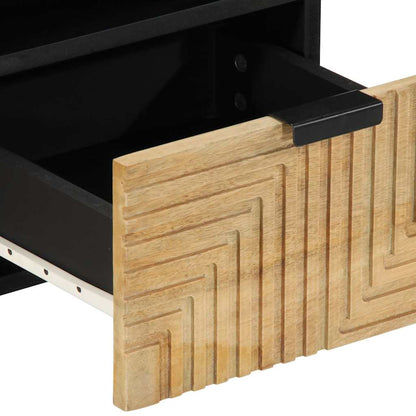 vidaXL TV Cabinet Brown 70x33x46 cm Solid Wood Mango