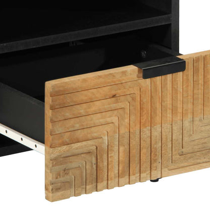 vidaXL Bedside Cabinet Brown 40x33x46 cm Solid Wood Mango