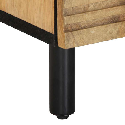 vidaXL Bedside Cabinet Brown 50x33x60 cm Solid Wood Mango