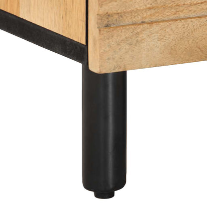 vidaXL Bedside Cabinet Brown 50x33x62 cm Solid Wood Mango