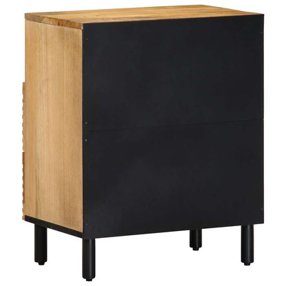 vidaXL Bedside Cabinet Brown 50x33x60 cm Solid Wood Mango