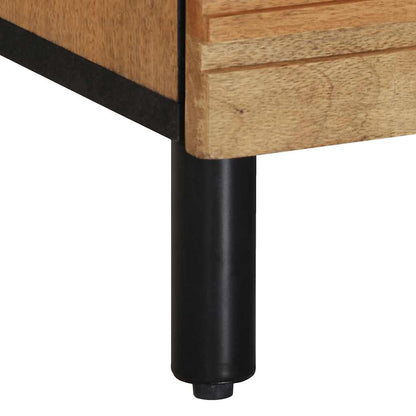 vidaXL Bedside Cabinet Brown 50x33x60 cm Solid Wood Mango