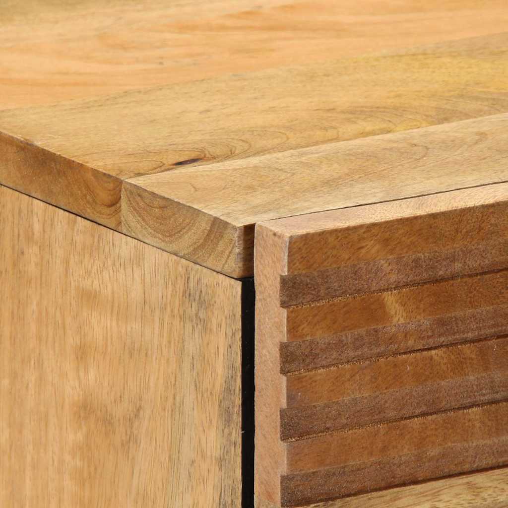 vidaXL Bedside Cabinet Brown 50x33x60 cm Solid Wood Mango