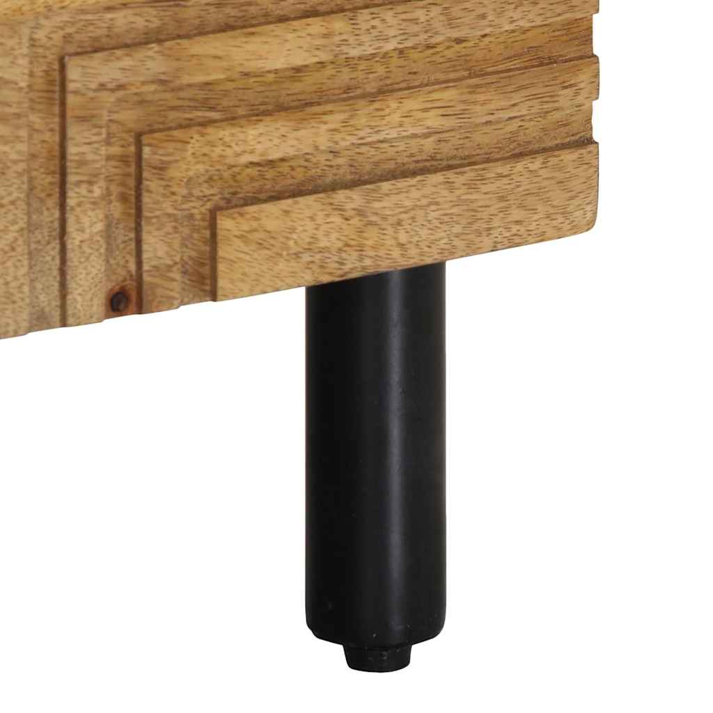 vidaXL Bedside Cabinet Brown 50x33x60 cm Solid Wood Mango