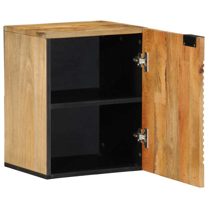 vidaXL Bathroom Hanging Cabinet Brown 38x33,5x48 cm Solid Wood Mango