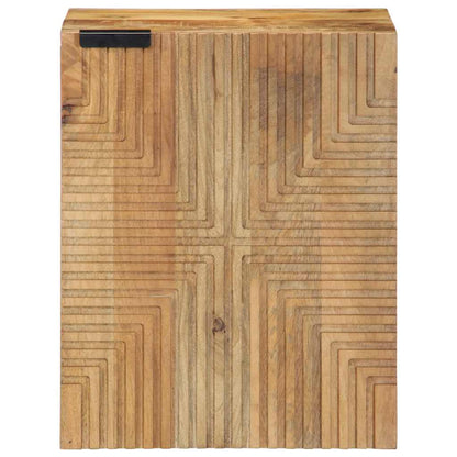 vidaXL Bathroom Hanging Cabinet Brown 38x33.5x48 cm Solid Wood Mango