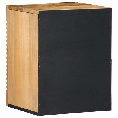 vidaXL Bathroom Hanging Cabinet Brown 38x33.5x48 cm Solid Wood Mango