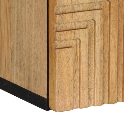vidaXL Bathroom Hanging Cabinet Brown 38x33.5x48 cm Solid Wood Mango